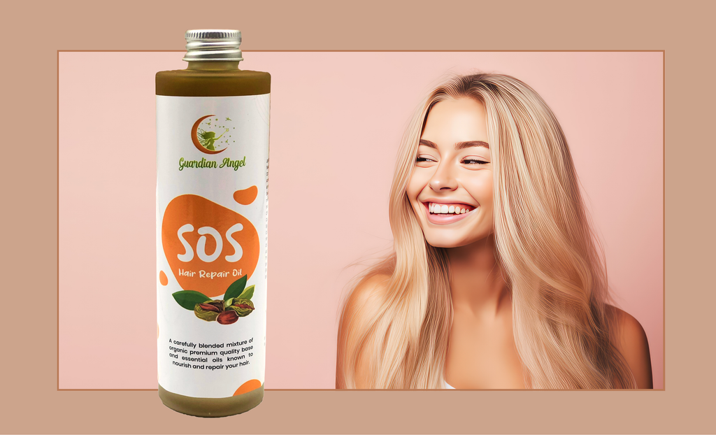 SOS Hair Repair Oil - Natural Oils to Nourish Your Hair - Guardian Angel Naturals