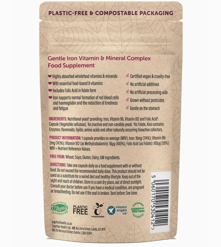 Gentle Iron – Iron Supplement - Guardian Angel Naturals