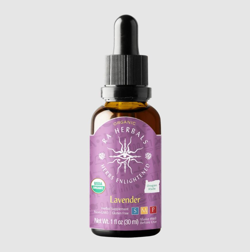 Organic Lavender Tincture - Stress Relief, Pain Relief and Relaxation - Guardian Angel Naturals