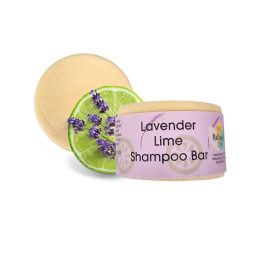 The Natural Spa - Lavender & Lime Lemon Shampoo Bar - Guardian Angel Naturals
