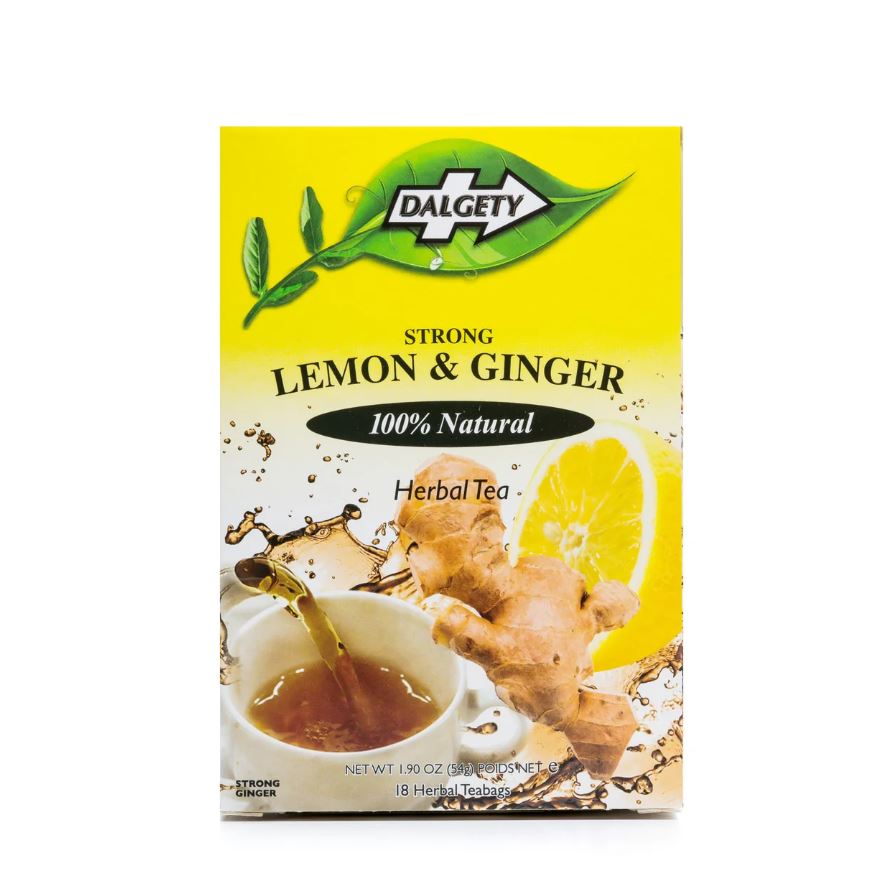 Dalgety Lemon & Ginger Herbal Infusion - 18 Tea Bags - Guardian Angel Naturals