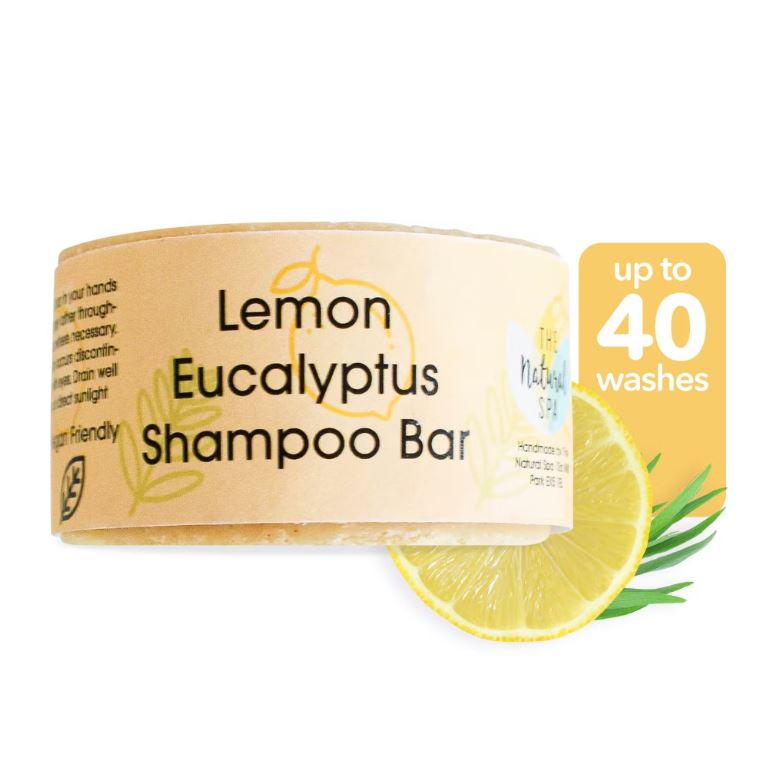 The Natural Spa - Eucalyptus Lemon Shampoo Bar - Guardian Angel Naturals