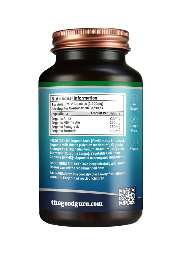 ORGANIC  LiverKare Supplements - Guardian Angel Naturals