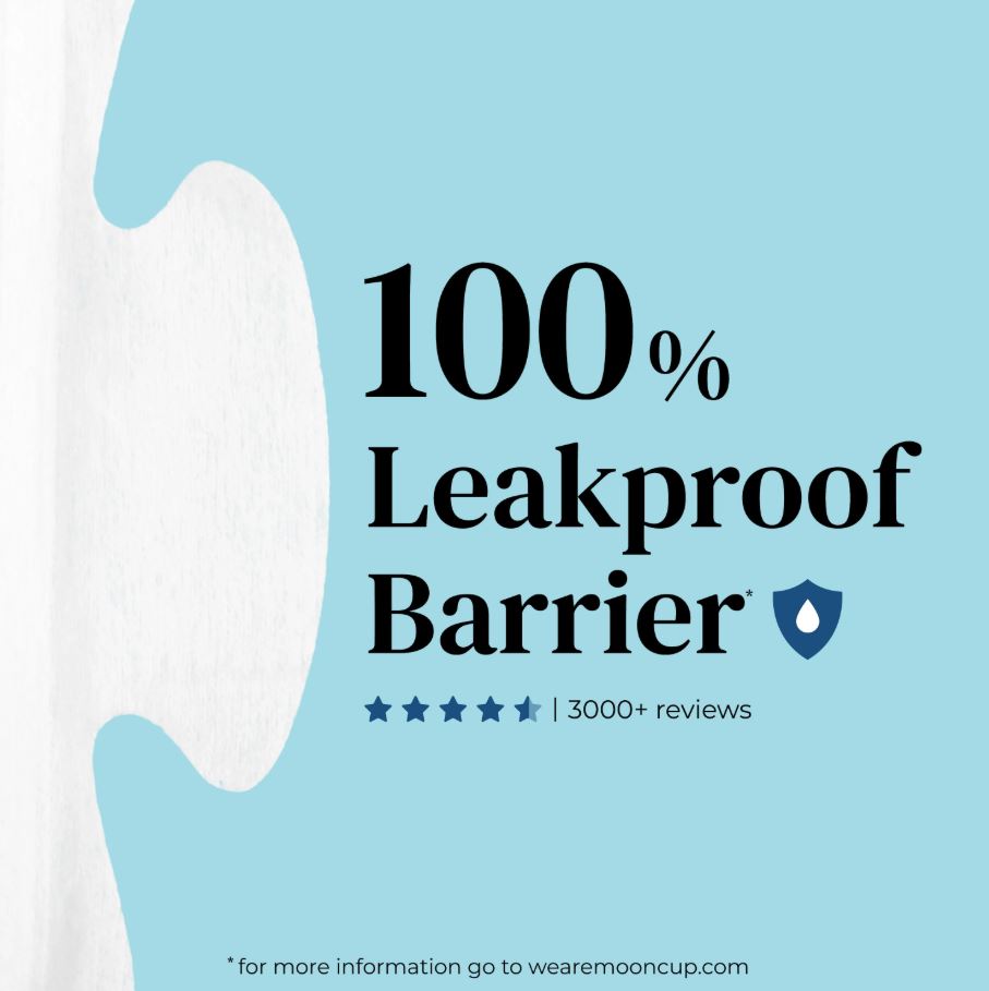 Mooncup Pads with Wings - Medium/Day Ultra Soft Organic Cotton - Guardian Angel Naturals