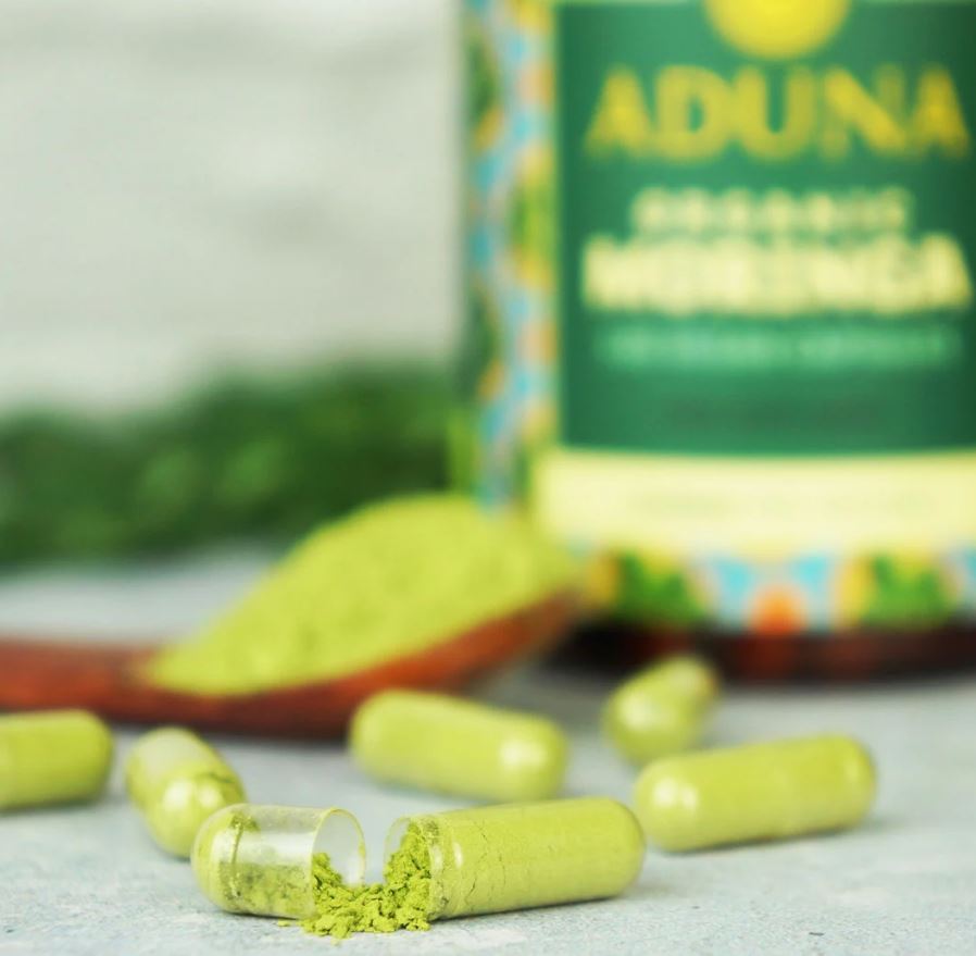 Aduna Organic Moringa Capsules - 180 Capsules - Guardian Angel Naturals