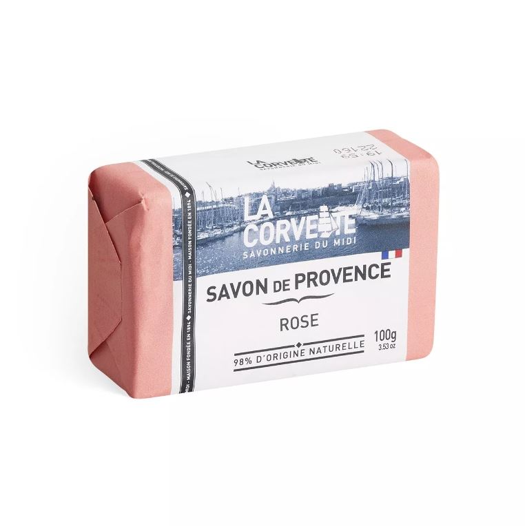 Organic French Rose Soap Bar from Prevonce 100g - Guardian Angel Naturals