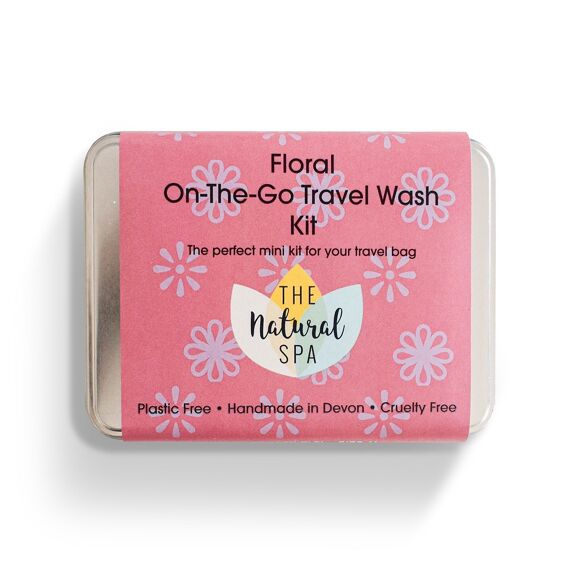 Mini ”on the go” Travel Wash kit - Floral for Hair and Body - Guardian Angel Naturals