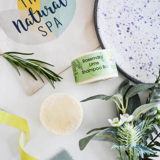 The Natural Spa - Rosemary & Lime Shampoo Bar - Guardian Angel Naturals