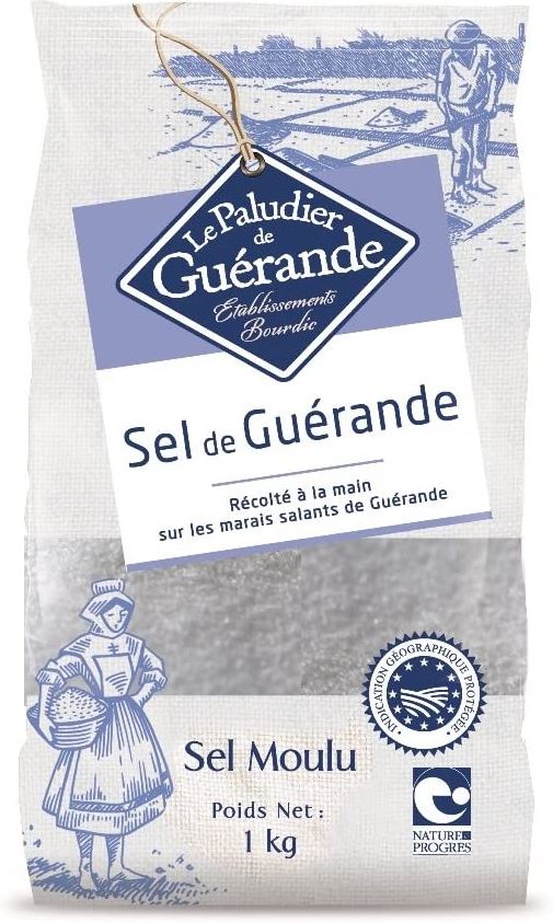 Le Paludier Natural Celtic Salt - FINE 1Kg - Guardian Angel Naturals