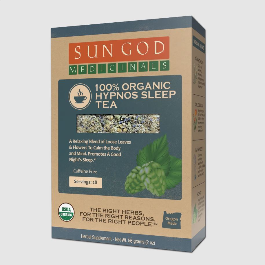 Organic Sleep Herbal Tea with 10 FREE Tea Bags - Guardian Angel Naturals