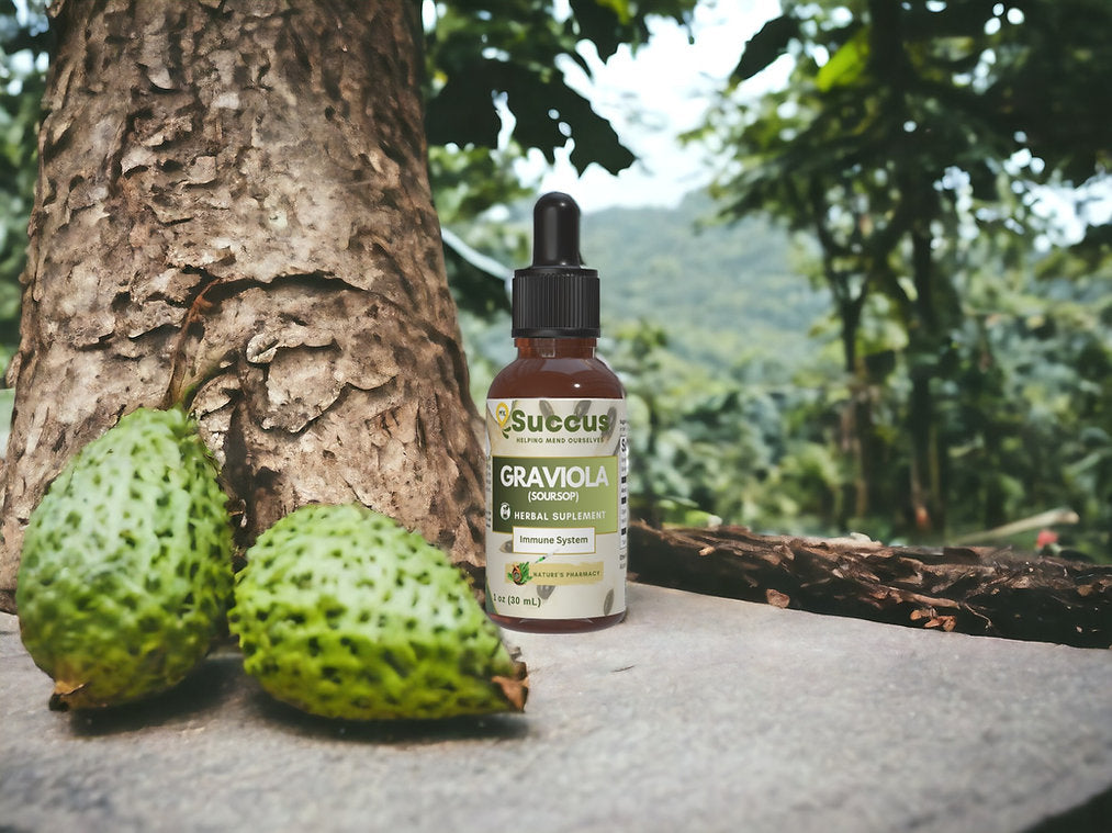 Organic Soursop Tincture - Alcohol Free 30ml - Guardian Angel Naturals