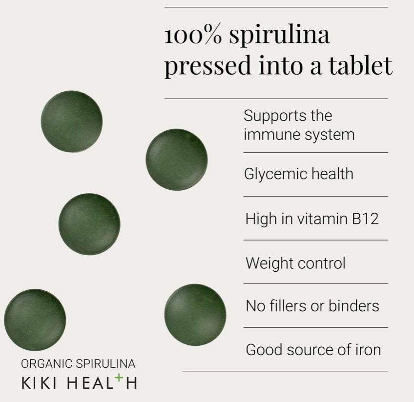 Organic Premium Spirulina 200 Tablets - Guardian Angel Naturals