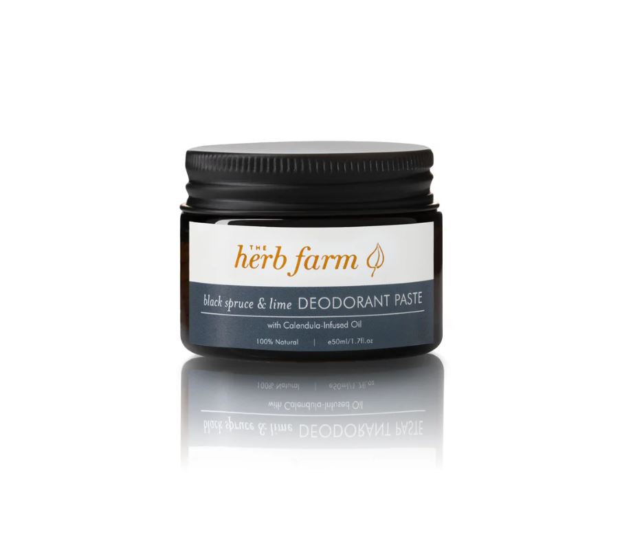 Black Spruce & Lime Deodorant Paste 50ml - Guardian Angel Naturals