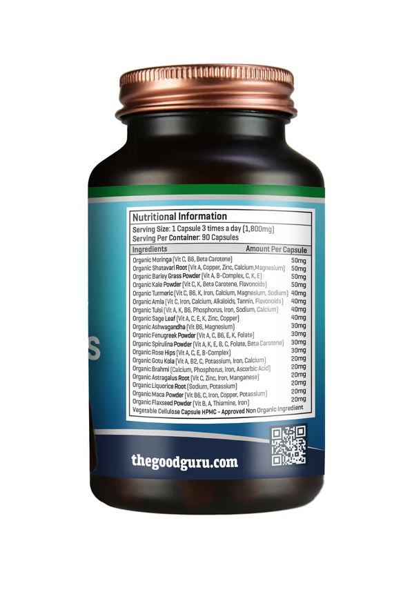 WOMEN'S ORGANIC MULTIVITAMINS - Guardian Angel Naturals