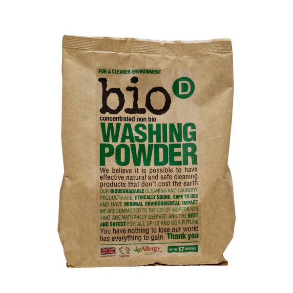 Bio-D Concentrated Washing Powder - 1KG - Guardian Angel Naturals