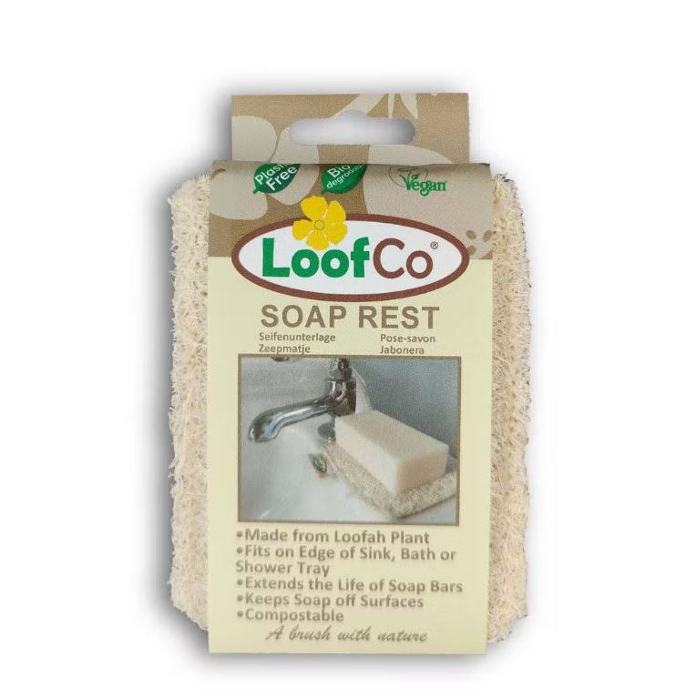 Natural Loofah Soap Dish | Soap Rest - Guardian Angel Naturals