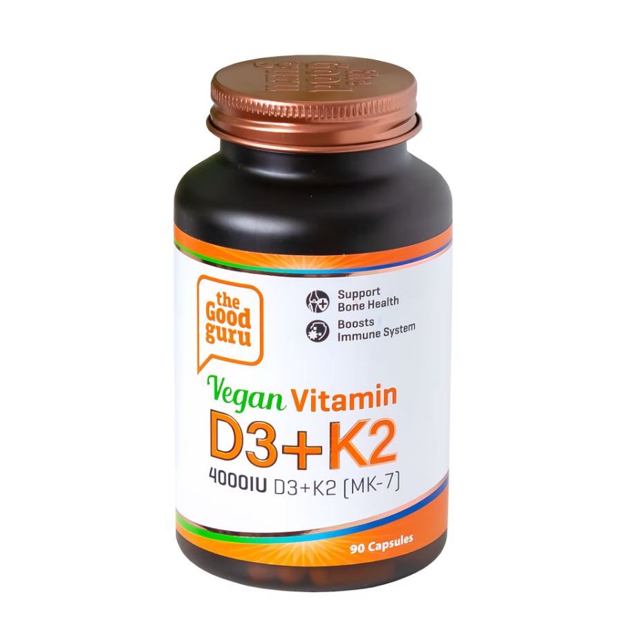 The Good Guru VEGAN Vitamin D3+K2 - Guardian Angel Naturals