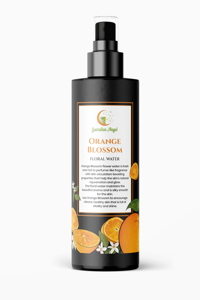 Guardian Angel Orange Blossom Floral Water 200ml for Rejuvenation of Face and Body - Guardian Angel Naturals