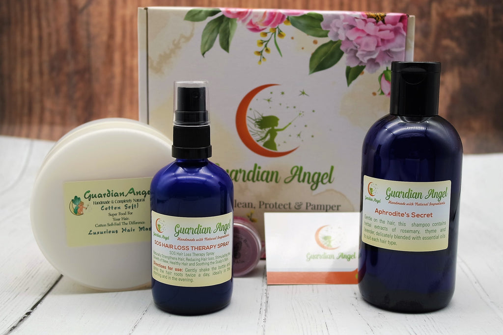 Make it Special with Angel's Hair Loss Boxed Gift Set - Guardian Angel Naturals