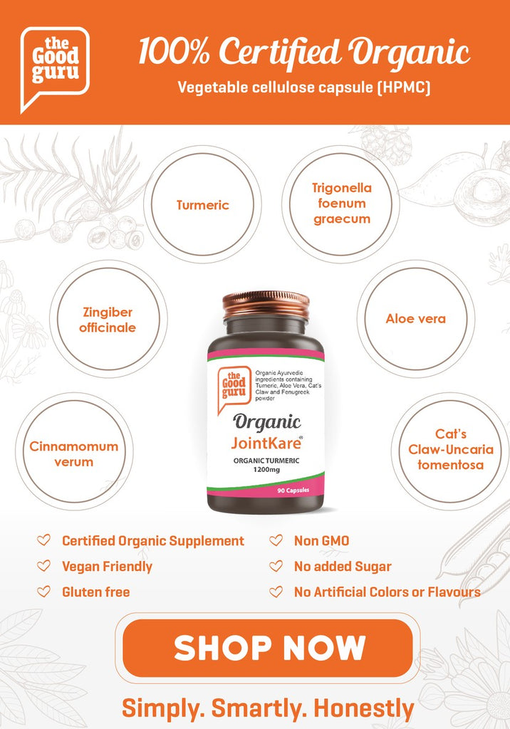 The Good Guru "Organic JointKare" Supplements - Guardian Angel Naturals