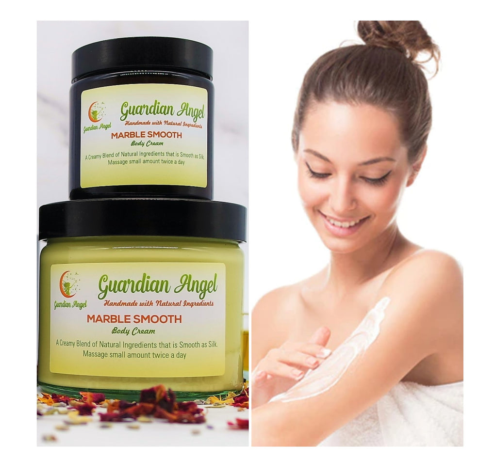 Marble Smooth-Intense Body Cream Designed to Deeply Nourish and Repair the Skin - Guardian Angel Naturals