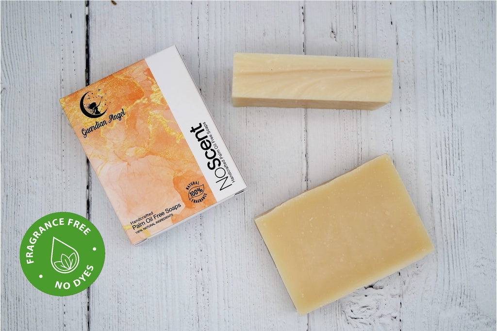 No Scent - Gentle, Soothing & Pure Unscented Soap - Guardian Angel Naturals