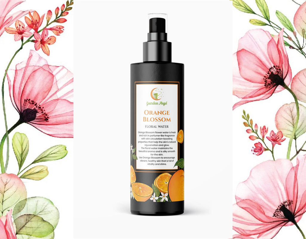 Guardian Angel Orange Blossom Floral Water - Silky Smooth Skin Rejuvenation - Guardian Angel Naturals