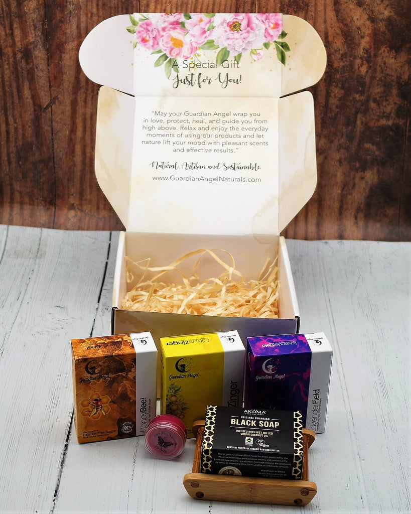 Make it Special with Angel's Luxury Soap Gift Set - Guardian Angel Naturals