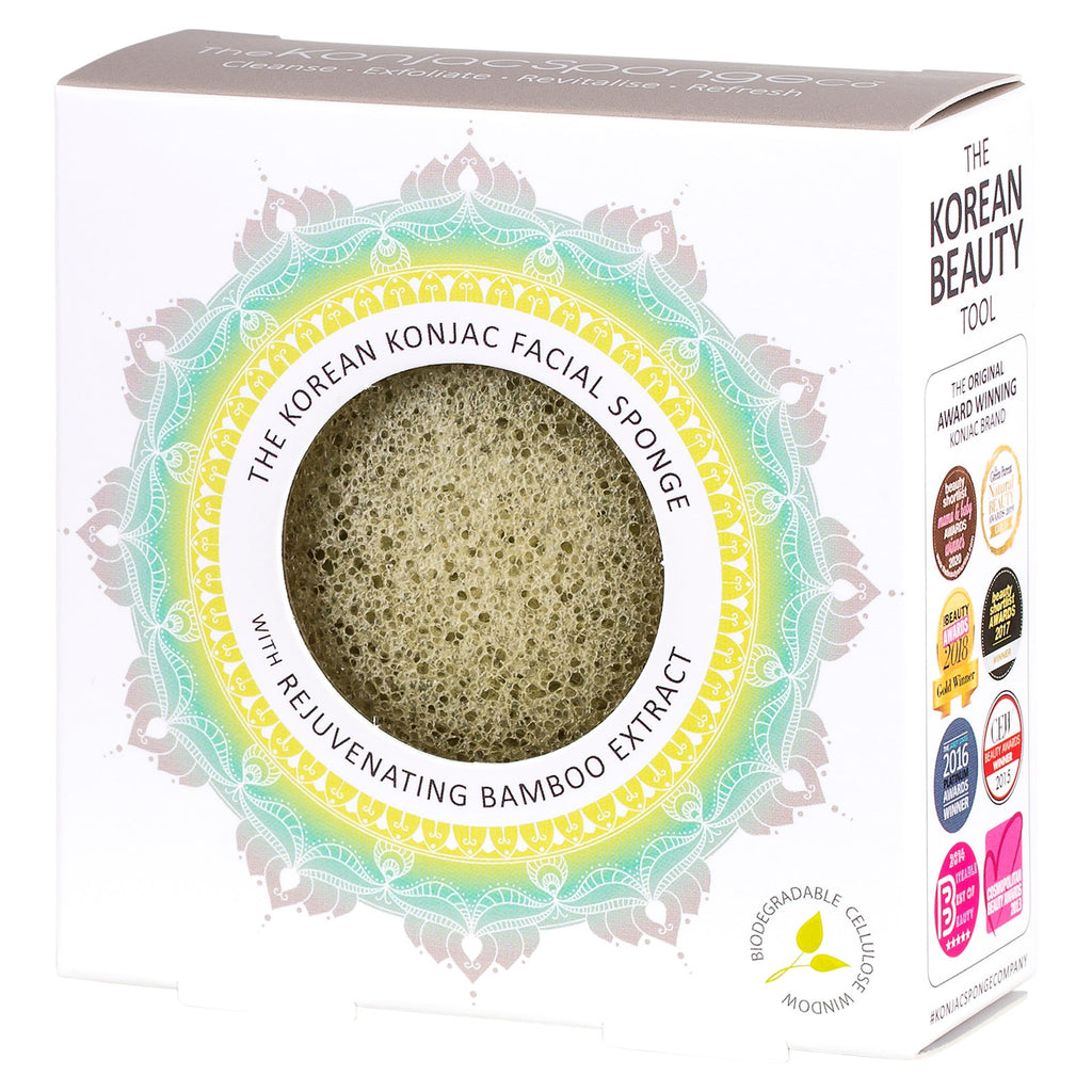The Mandala Bamboo Extract Face Sponge - Collagen Boosting - Guardian Angel Naturals