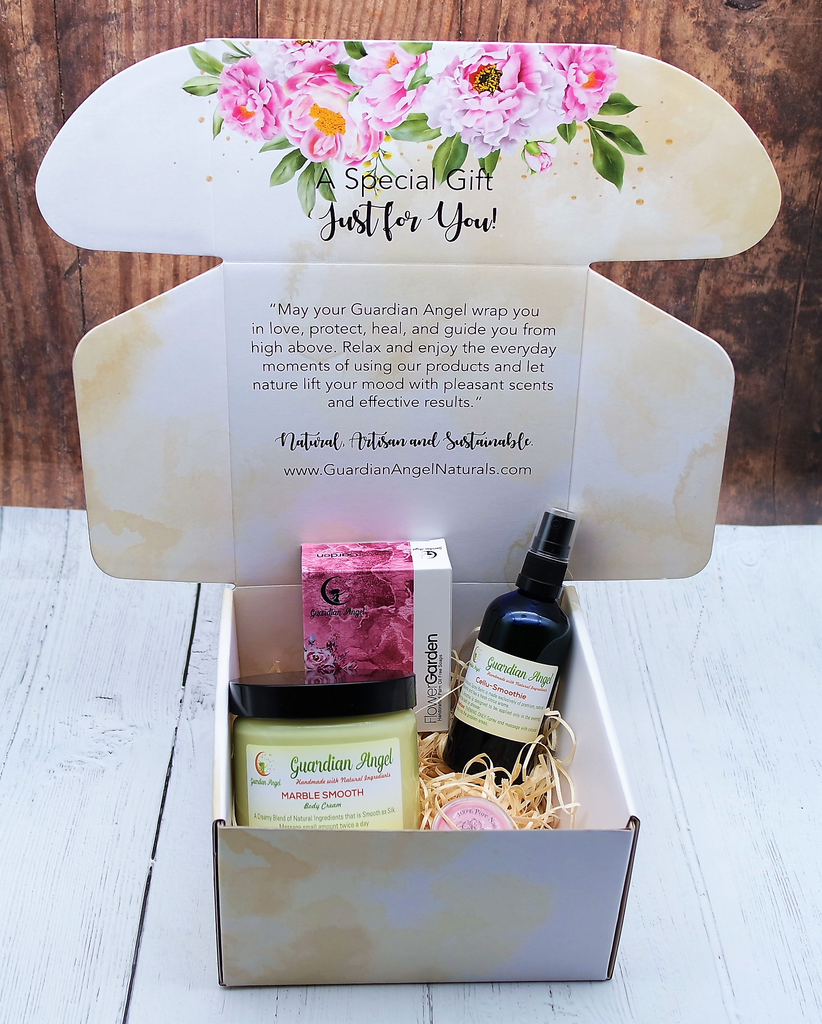 Make it Special with Angel's Luxury Full Body Gift Set - Soap & Moisturise - Guardian Angel Naturals