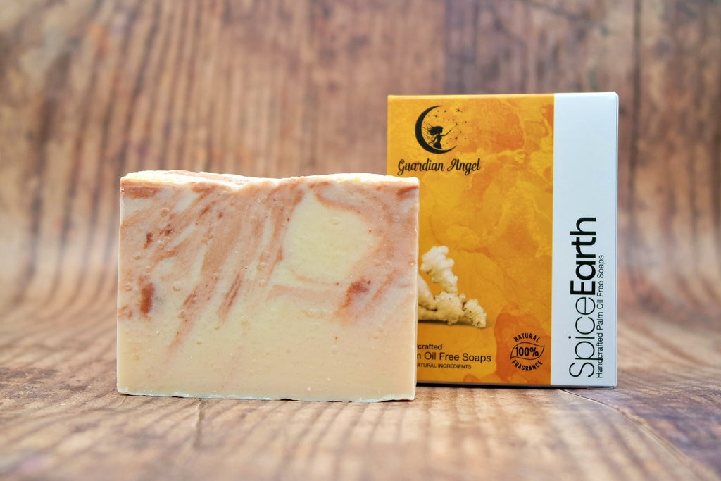 Spiced Earth - Pink Clay, Sweet Orange & Ginger 125g - Guardian Angel Naturals
