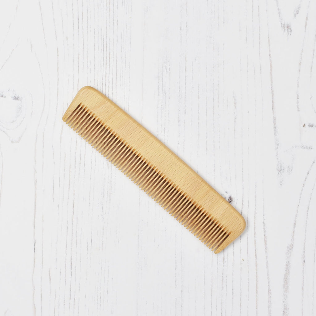 Wooden Baby Comb - Plastic Free Baby Comb with Rounded Teeth. - Guardian Angel Naturals