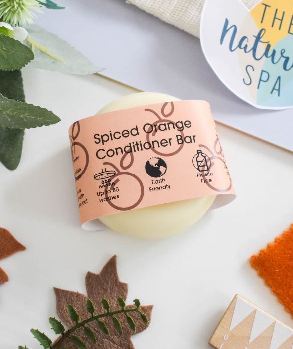 The Natural Spa - Spiced Orange Conditioner Bar - Guardian Angel Naturals