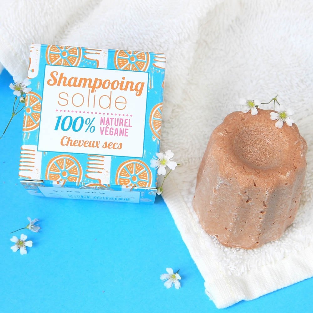 Natural French Shampoo Bar - Orange for Dry Hair - Guardian Angel Naturals
