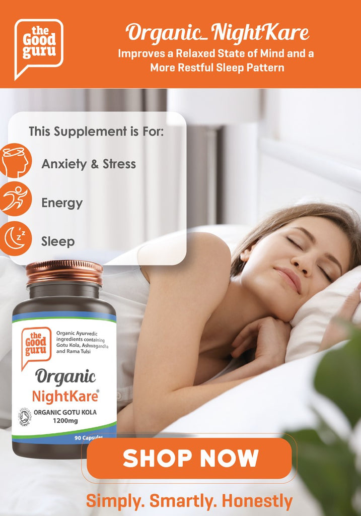 The Good Guru "Organic NightKare" Natural Sleep Supplements - Guardian Angel Naturals