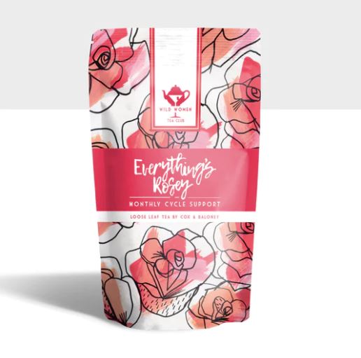 Everything's Rosey Tea - Period Support with 15 FREE Tea Bags - Guardian Angel Naturals