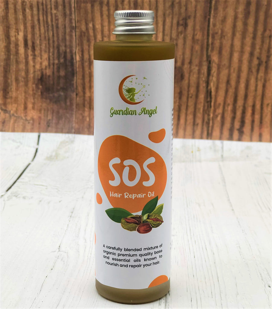 SOS Hair Repair Oil - Our Blend of Organic Oils to Nourish Your Hair - Guardian Angel Naturals