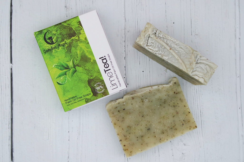 Lime Tea! - Green Tea & Lime Soap Bar 125g - Guardian Angel Naturals