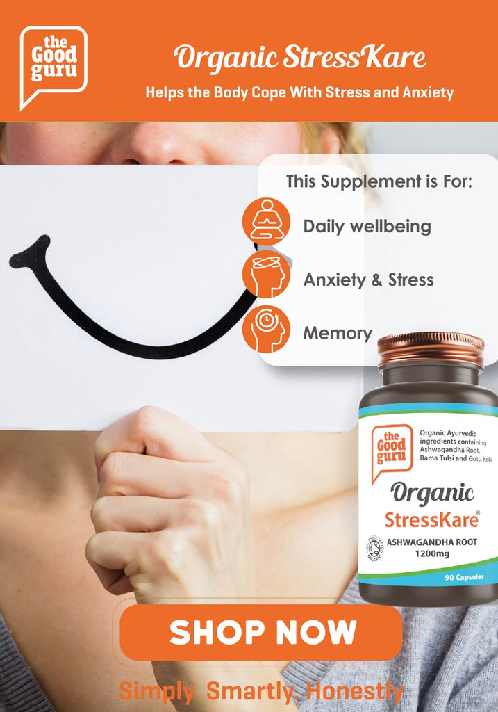 The Good Guru - "Organic StressKare" Natural Stress-Relief Supplements - Guardian Angel Naturals