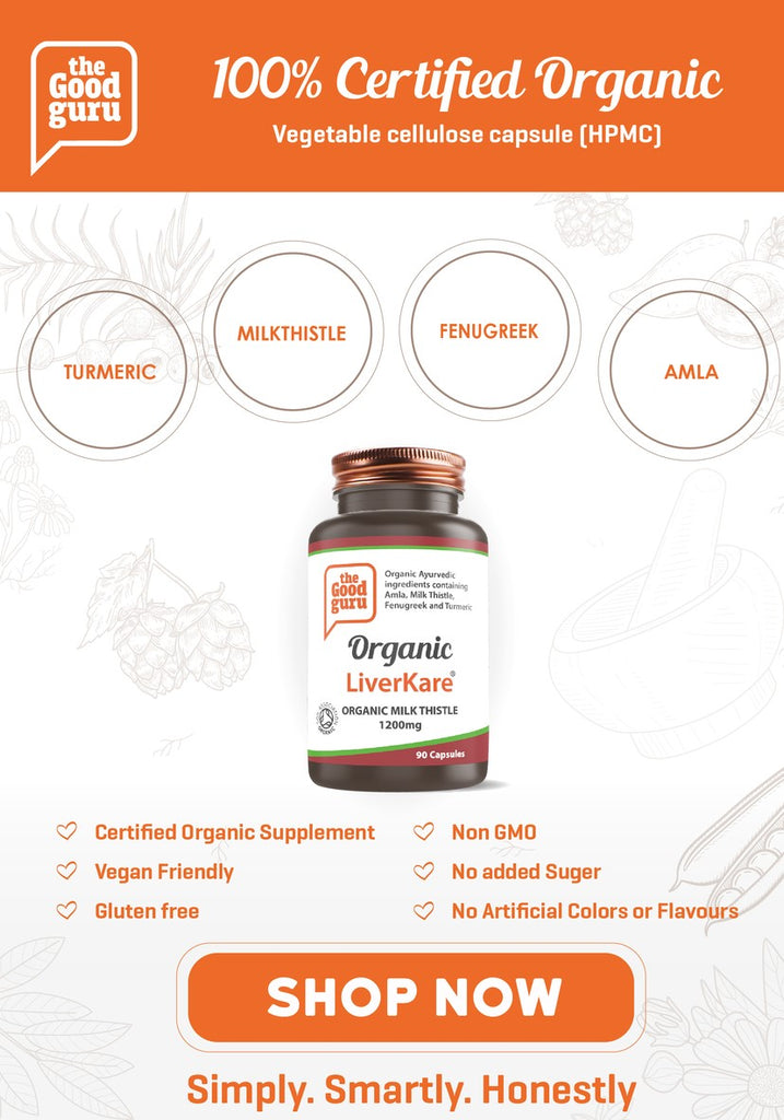 The Good Guru "Organic LiverKare" Supplements - Guardian Angel Naturals