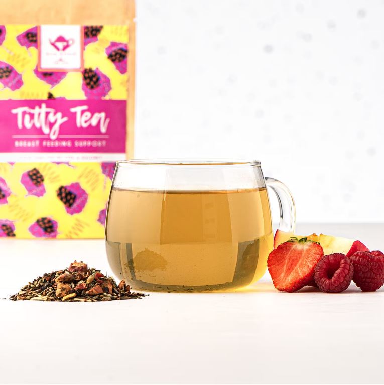 Titty Tea - Breastfeeding Blend with 15 FREE Tea Bags - Guardian Angel Naturals